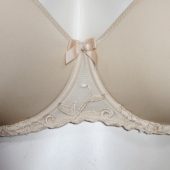 38F Simone Perele 131343‎ Andora 3D Spacer Foam Underwire Bra Beige - Picture 3 of 8